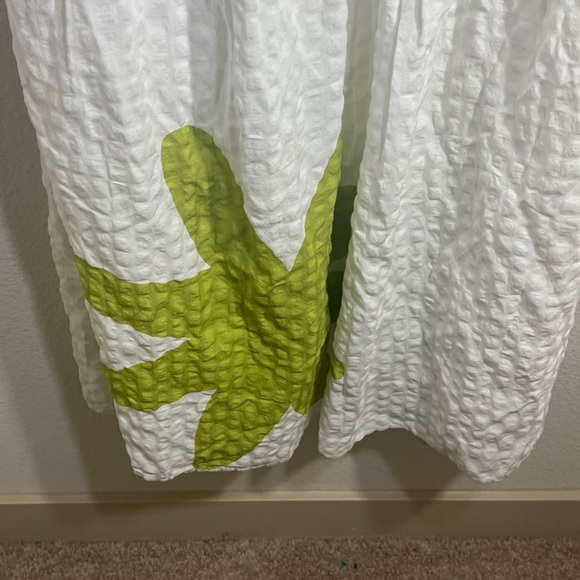 Anthropologie women’s dress MIDI Sz M CELANDINE SLEEVELESS SQUARE-NECK - Picture 6 of 13